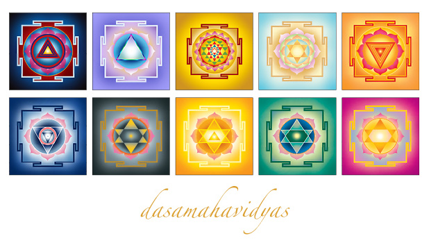 dashamahavidyas-yantras