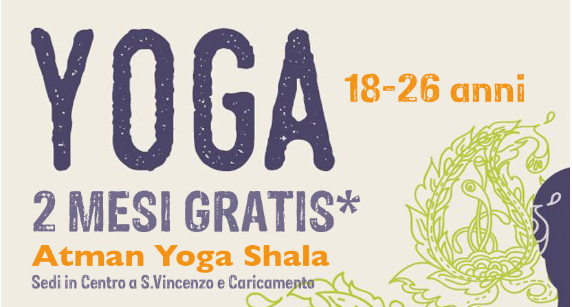 Yoga 18-26 anni gratis per 2 mesi!