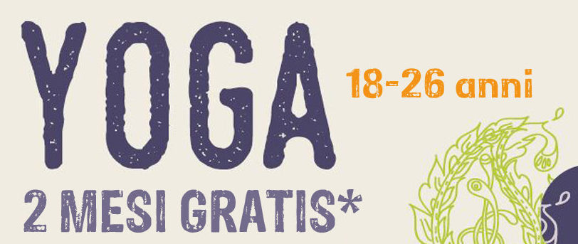 Yoga 18-26 anni gratis per 2 mesi!